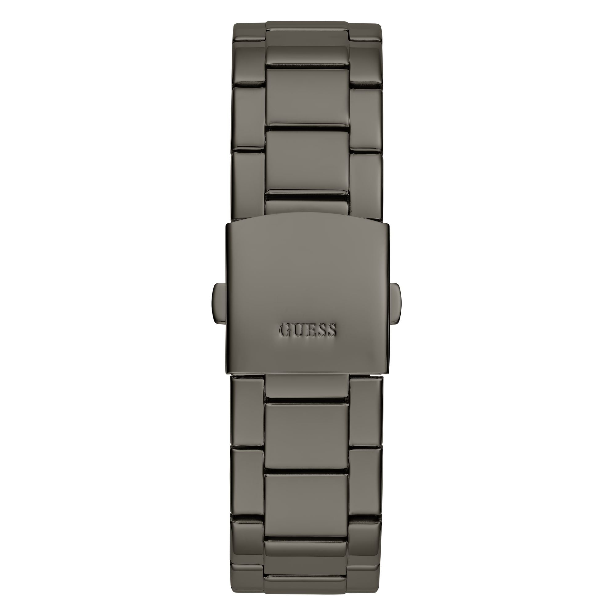 Guess Destination Gunmetal Round Dial Quartz Analog Men Watch