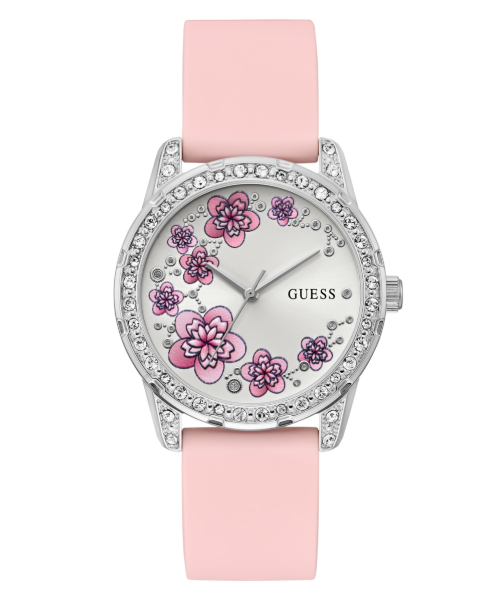Guess Jasmine Silver Round Dial Quartz Analog Women Watch