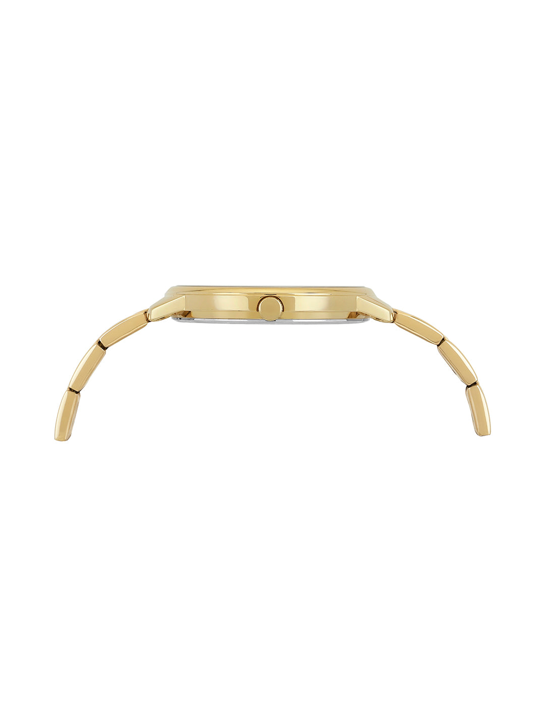 Guess Hollywood Champagne Round Dial Quartz Analog Women Watch