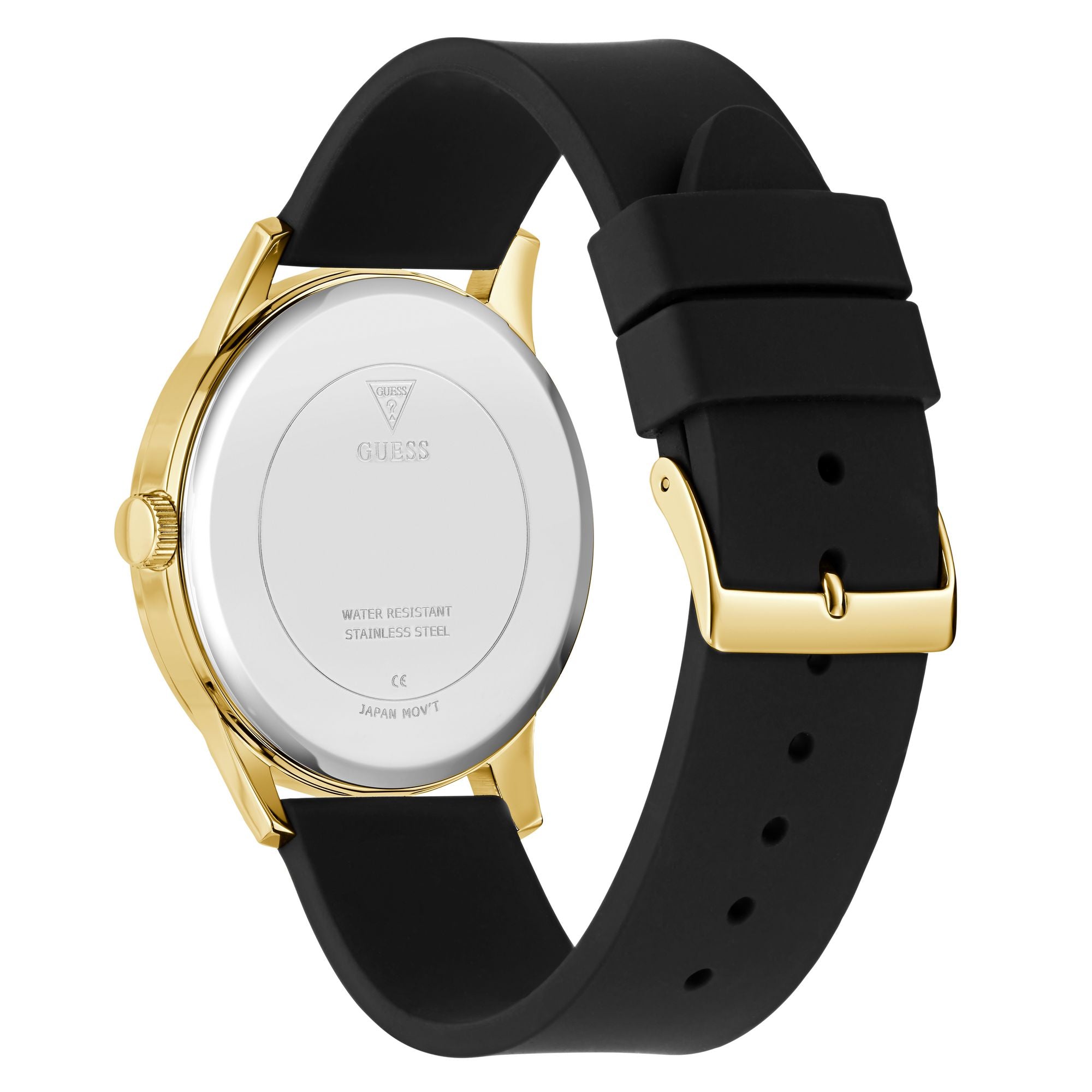 Guess Tri Craze Black Round Dial Quartz Analog Men Watch Watch Guess