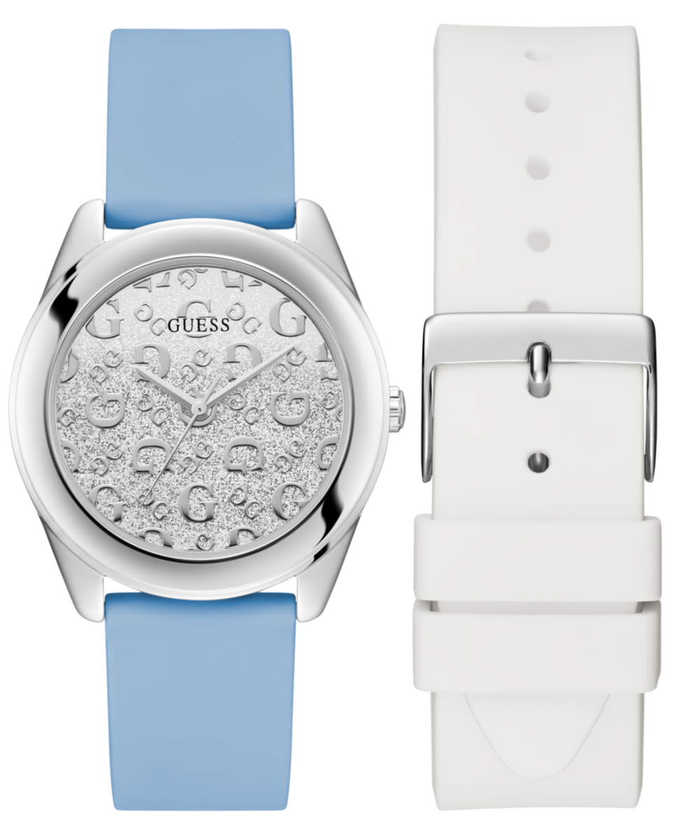 Guess G Mix Silver Round Dial Quartz Analog Women Watch