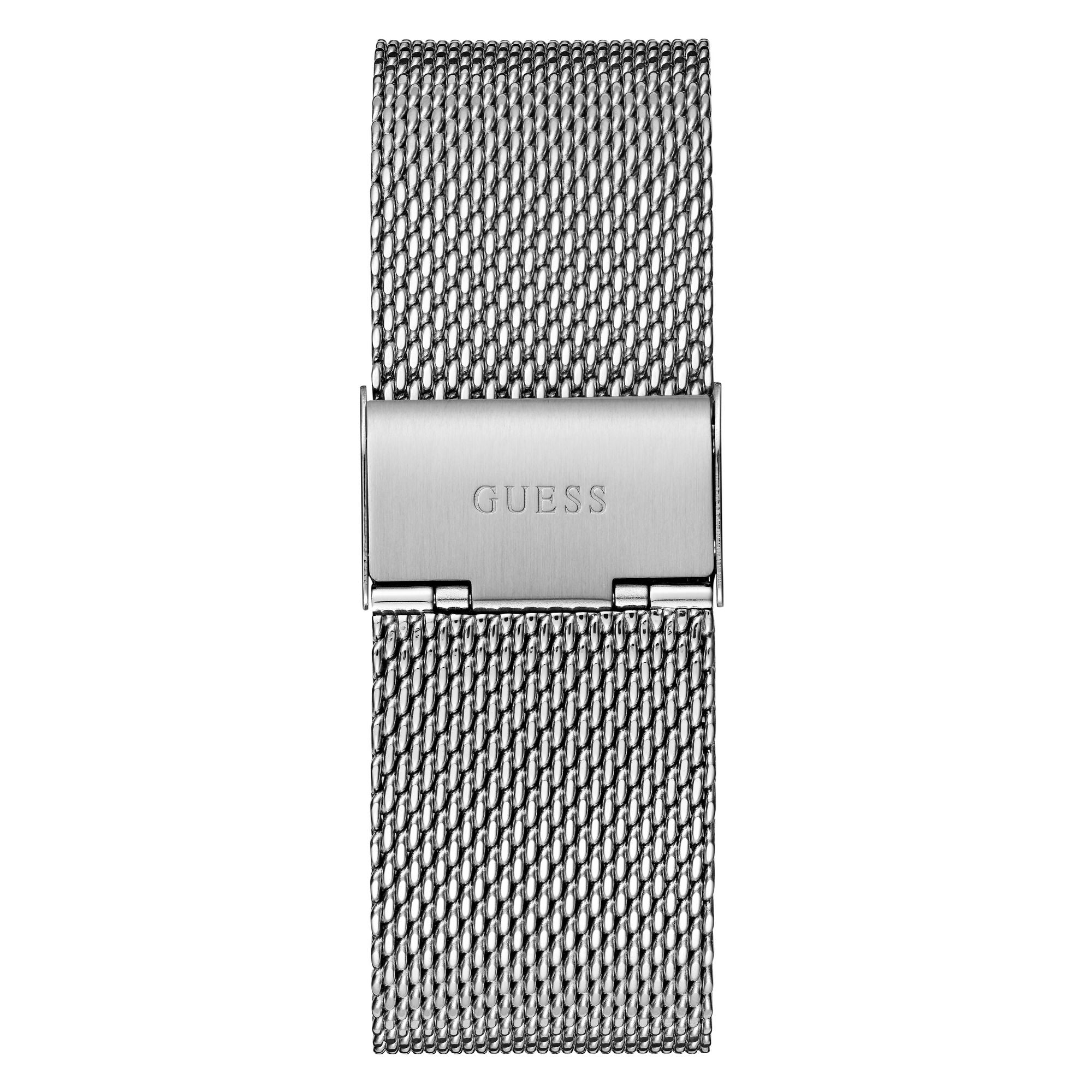 Guess Breaker Blue Round Dial Quartz Analog Men Watch Watch Guess