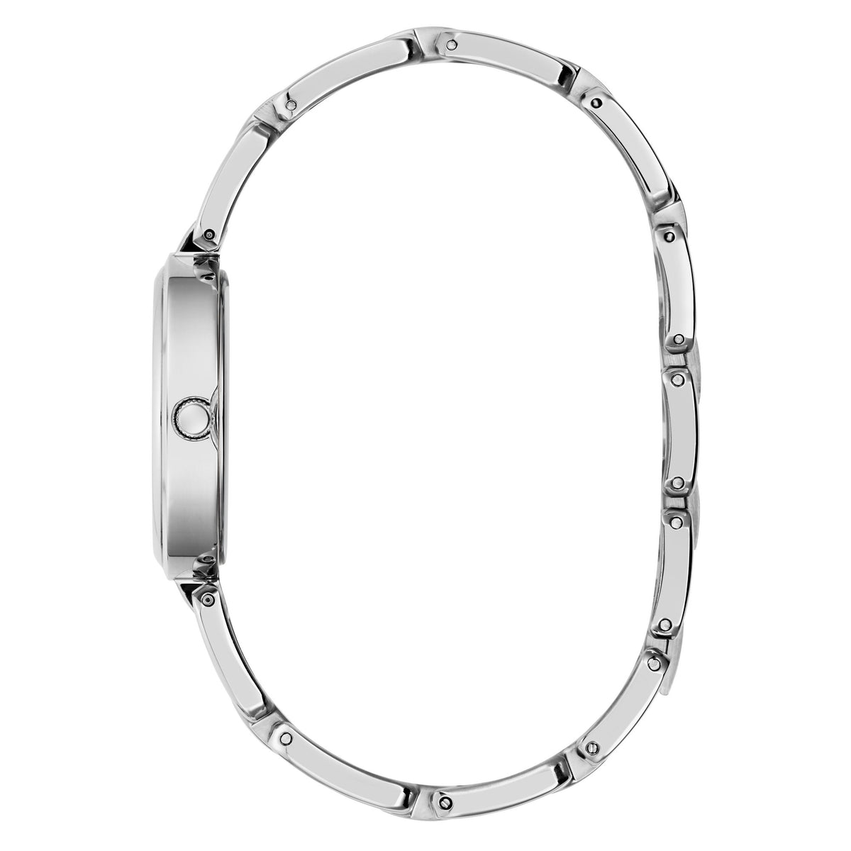 Guess Round 32mm Silver Dial Analog Women Watch - U1438L1M