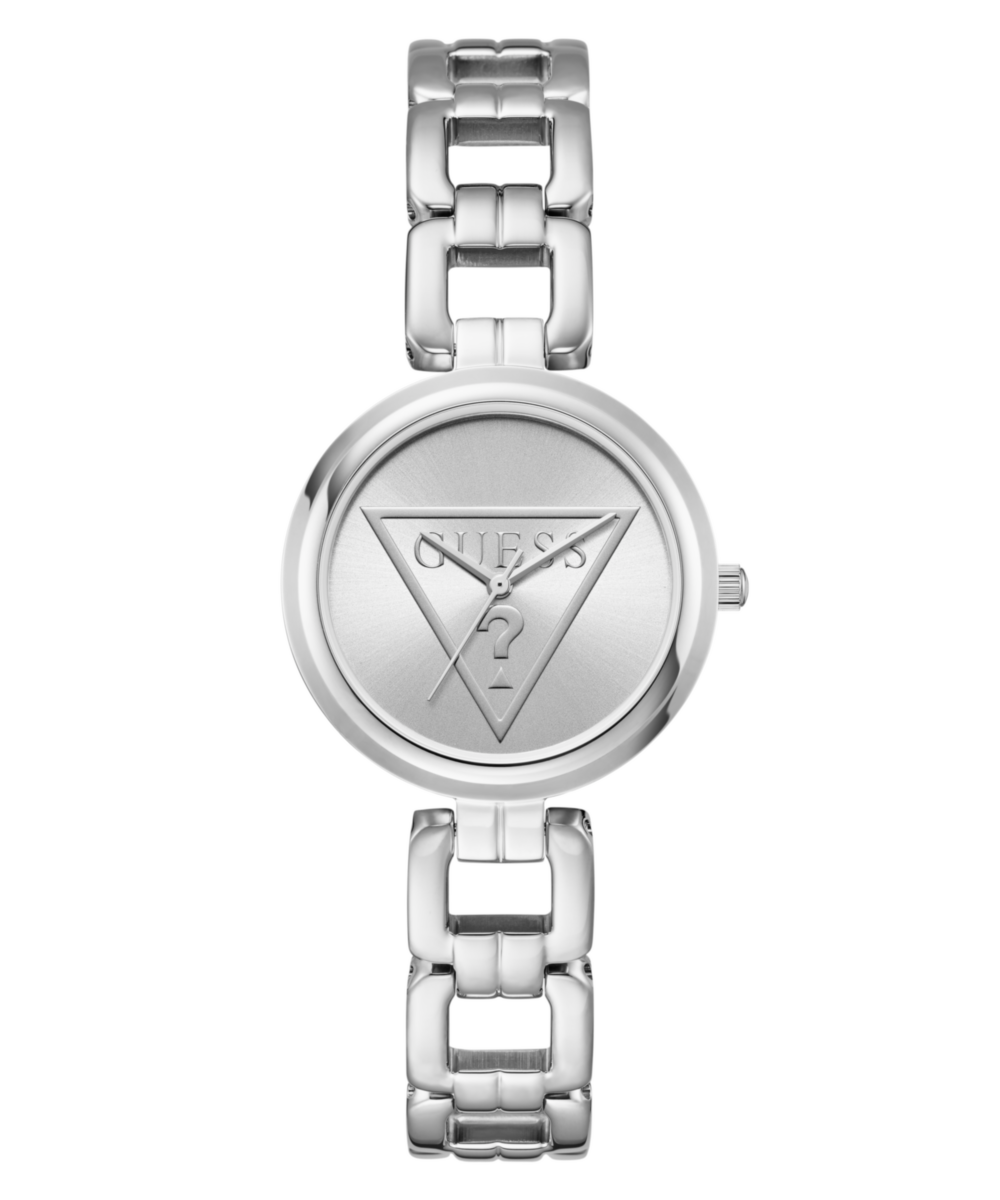 Guess Round 32mm Silver Dial Analog Women Watch - U1438L1M Watch Guess