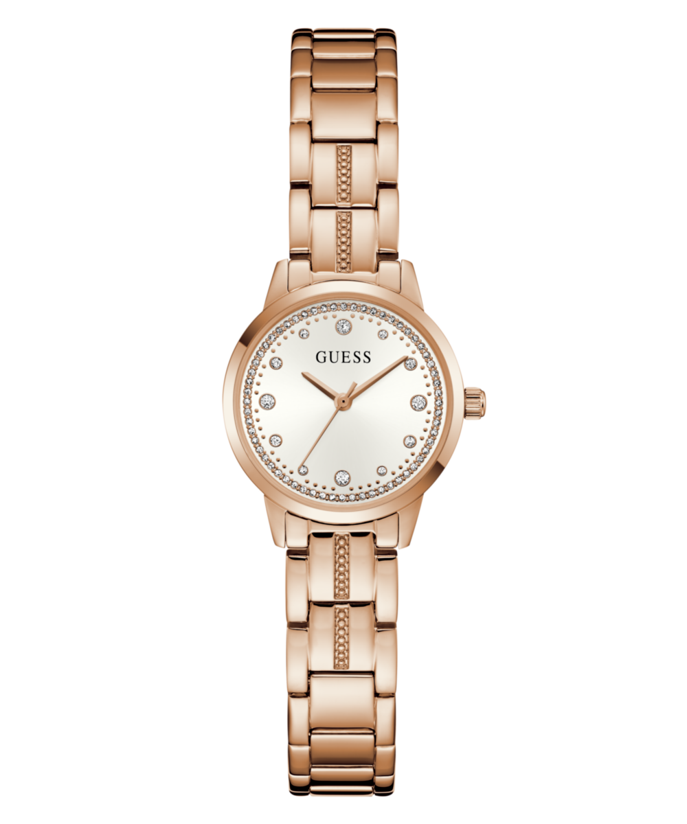 Guess Gb Elle White Round Quartz Women Watch Watch Guess