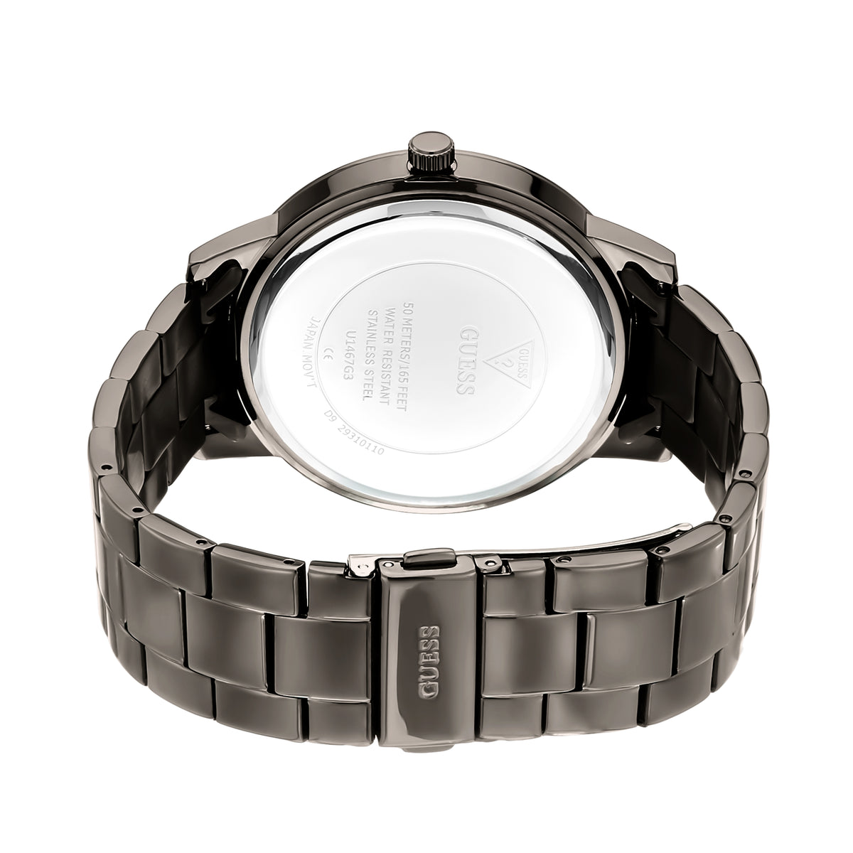 Guess Round 44mm Grey Dial Analog Men Watch - U1467G3M