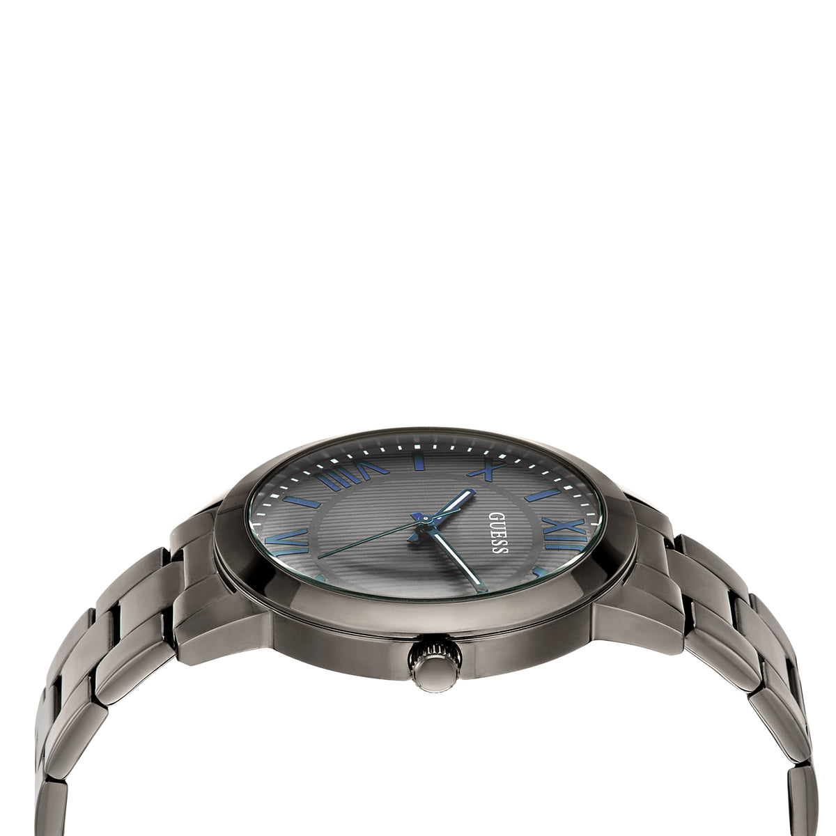 Guess Round 44mm Grey Dial Analog Men Watch - U1467G3M