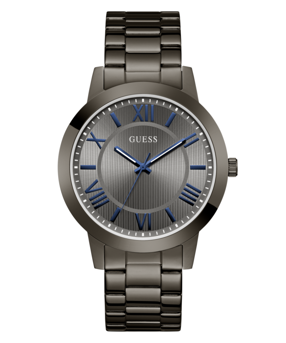 Guess Round 44mm Grey Dial Analog Men Watch - U1467G3M