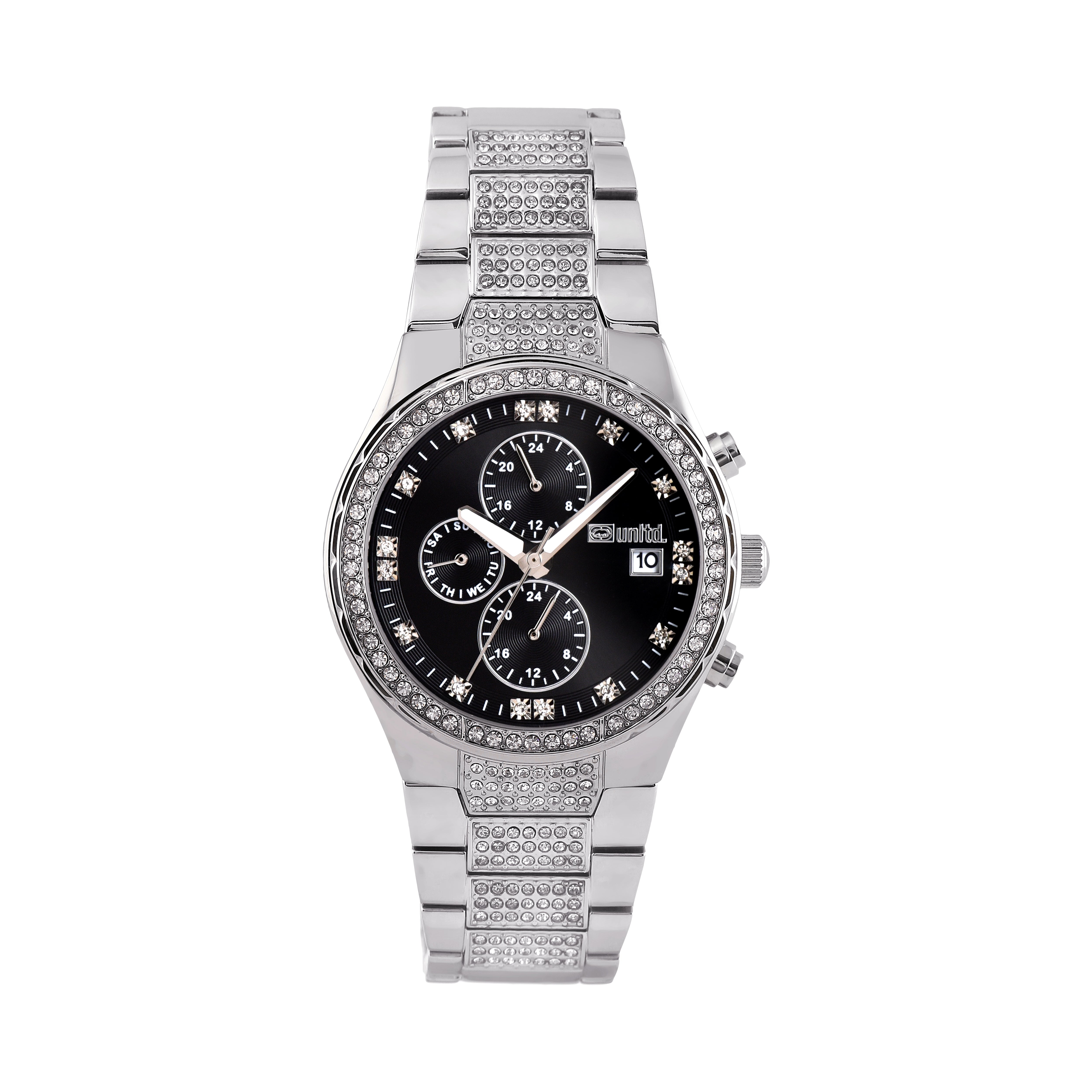Unltd. By Timex Group Black Round Dial Quartz Analog Men Watch Watch Unltd.