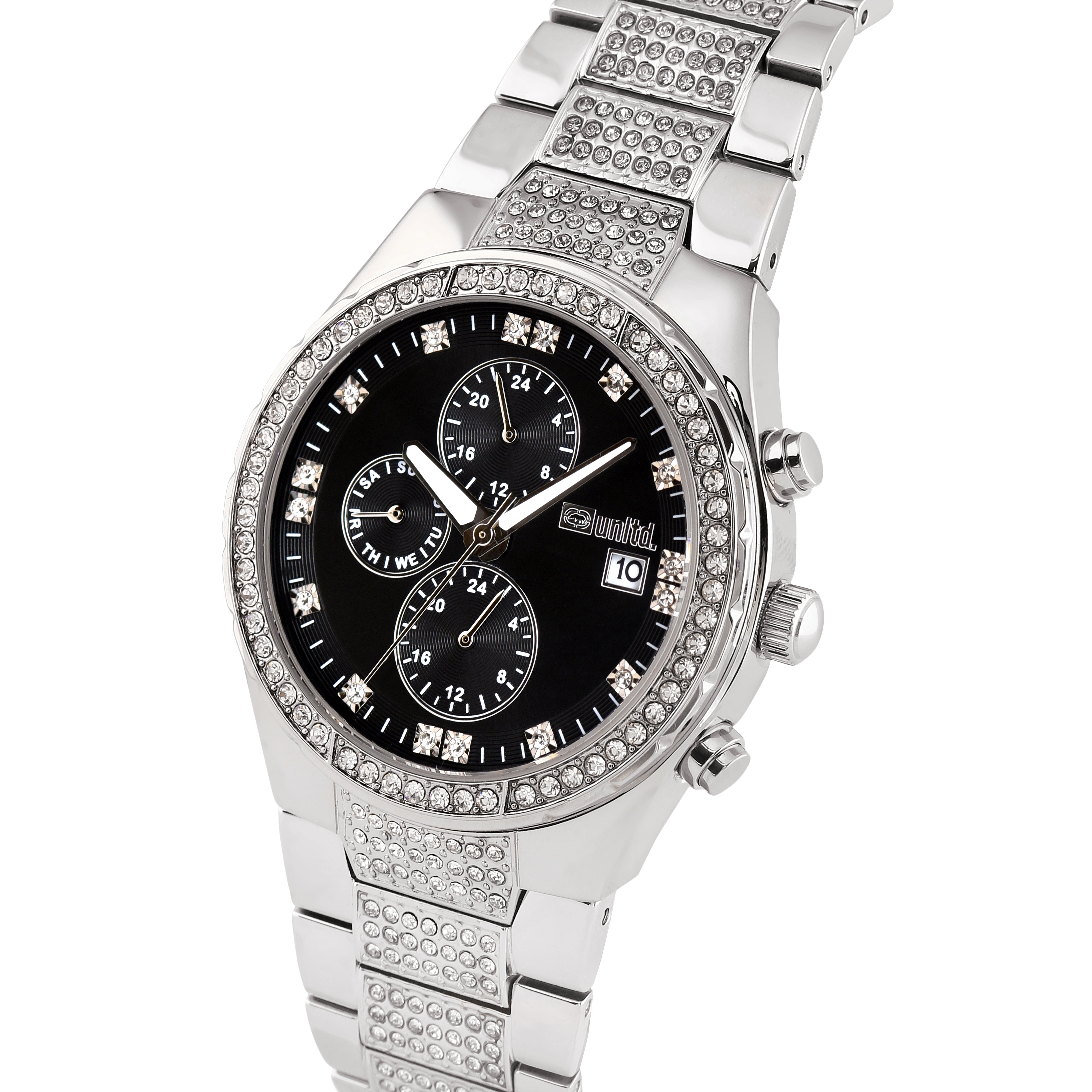 Unltd. By Timex Group Black Round Dial Quartz Analog Men Watch