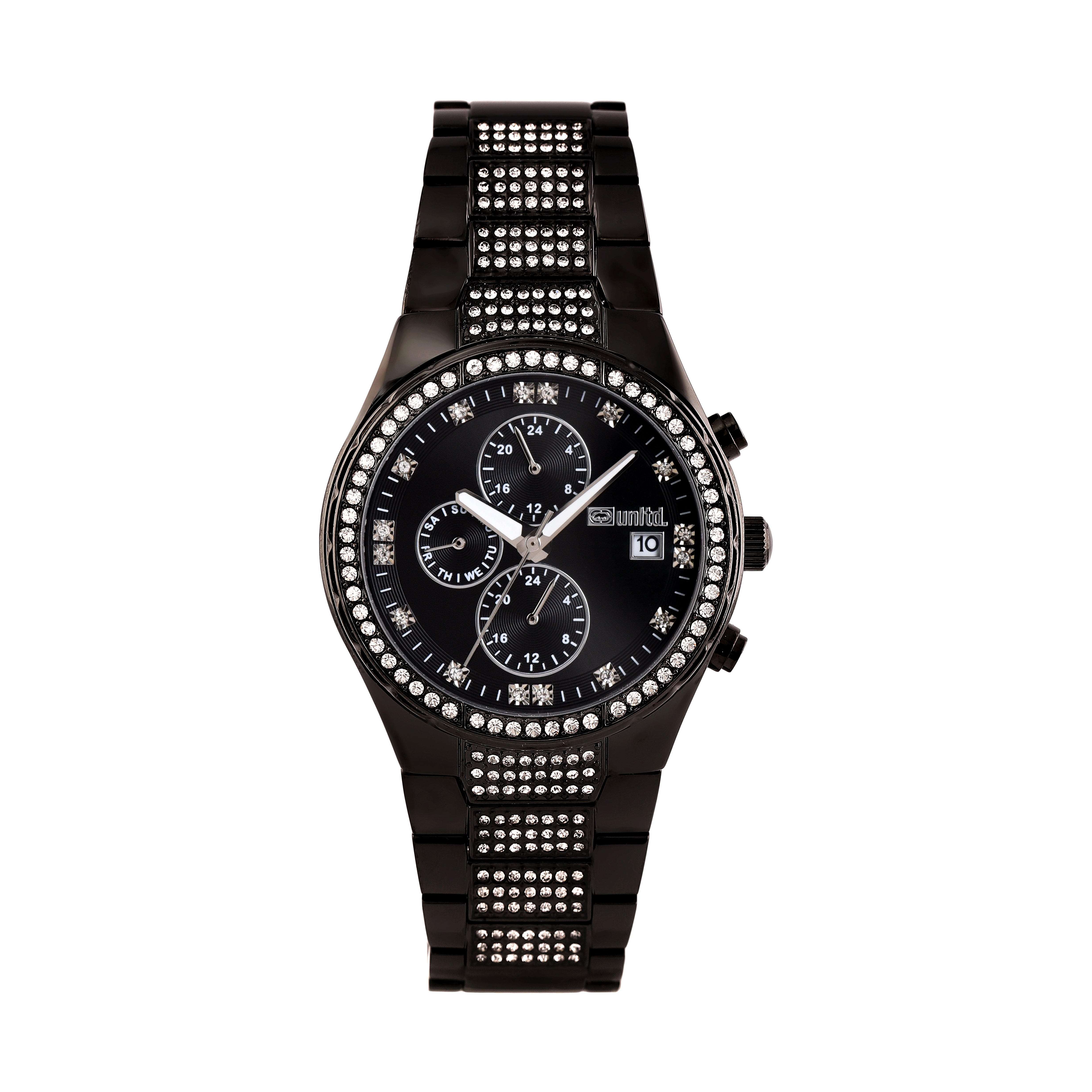 Unltd. By Timex Group Black Round Dial Quartz Analog Men Watch