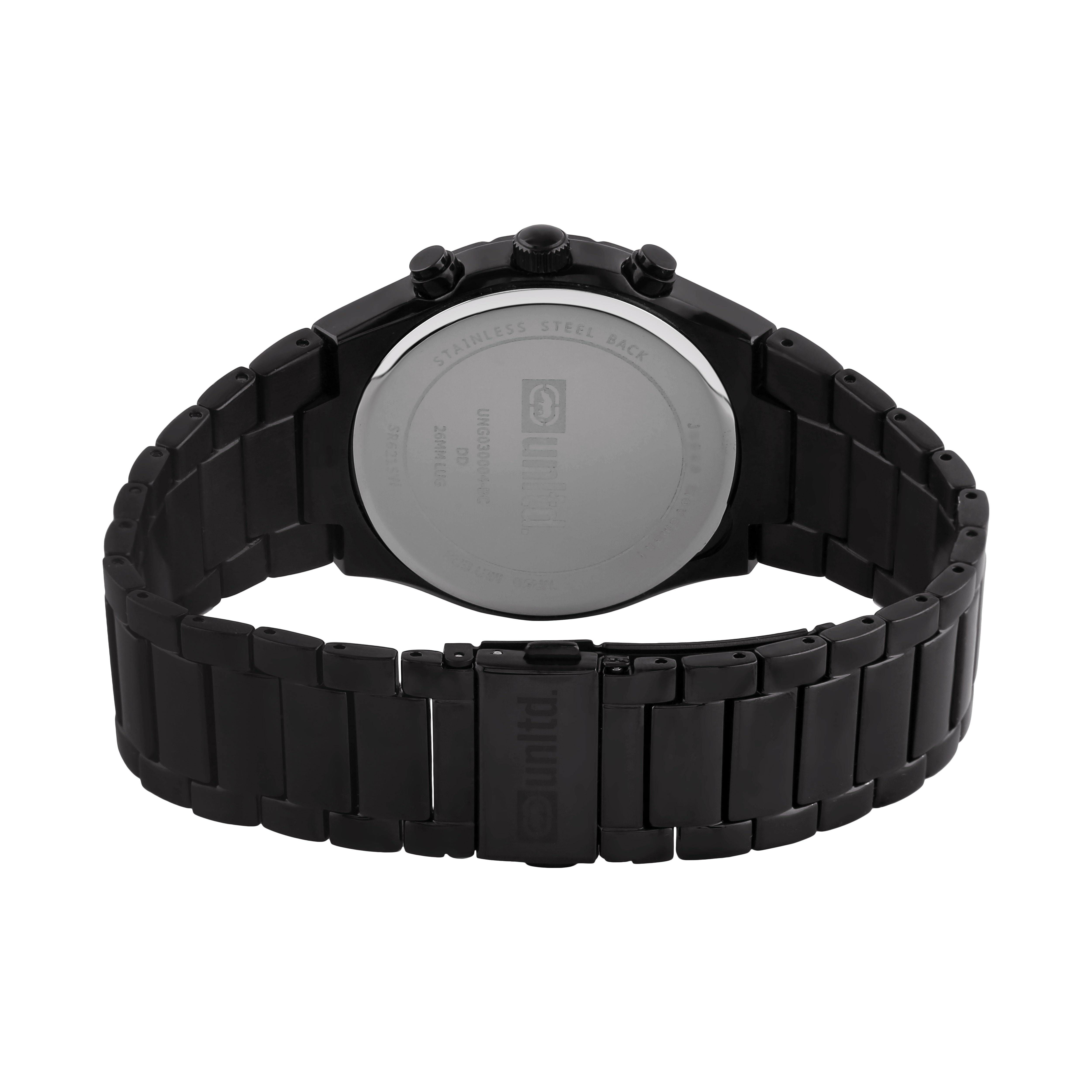 Unltd. By Timex Group Black Round Dial Quartz Analog Men Watch Watch Unltd.