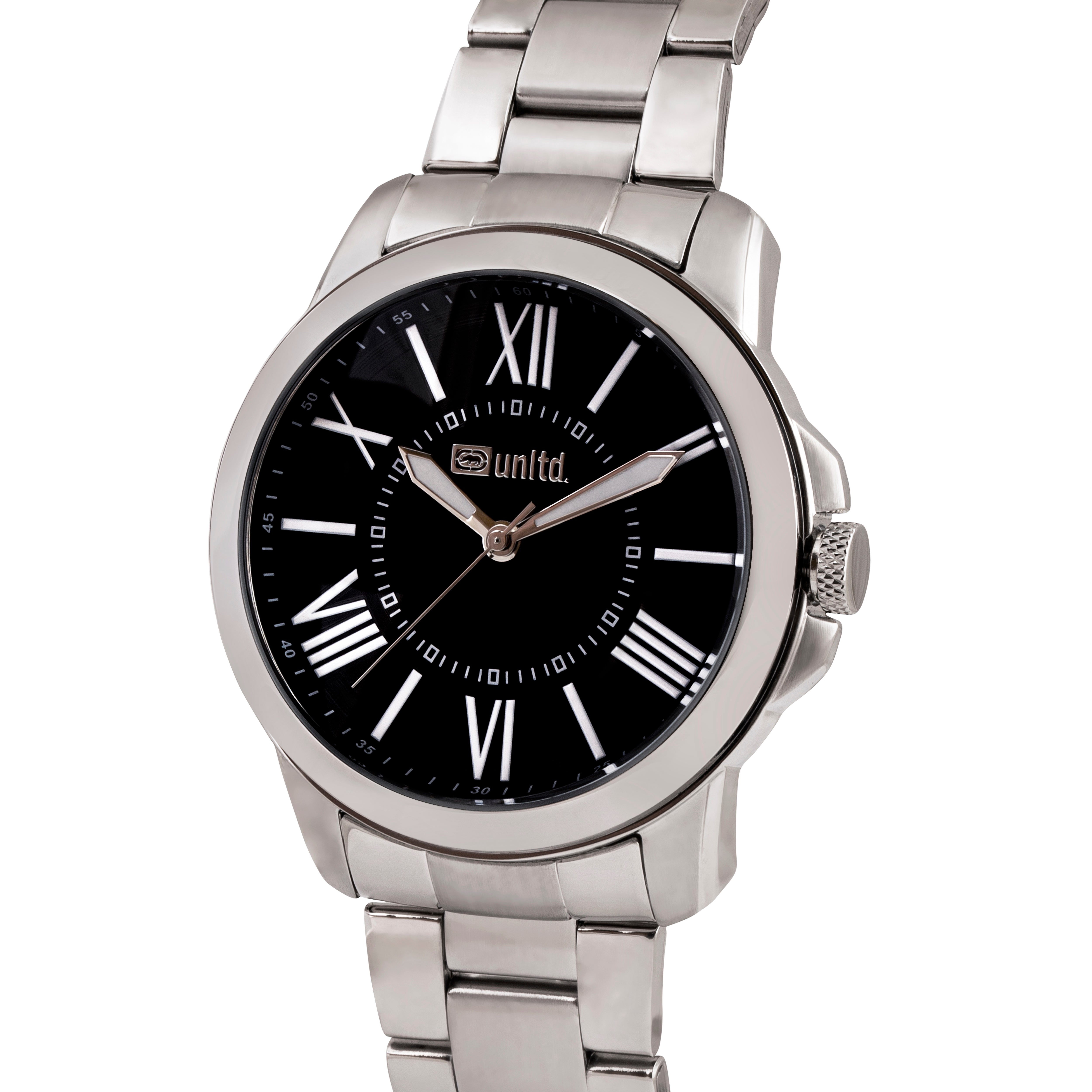 Unltd. By Timex Group Black Round Dial Quartz Analog Men Watch