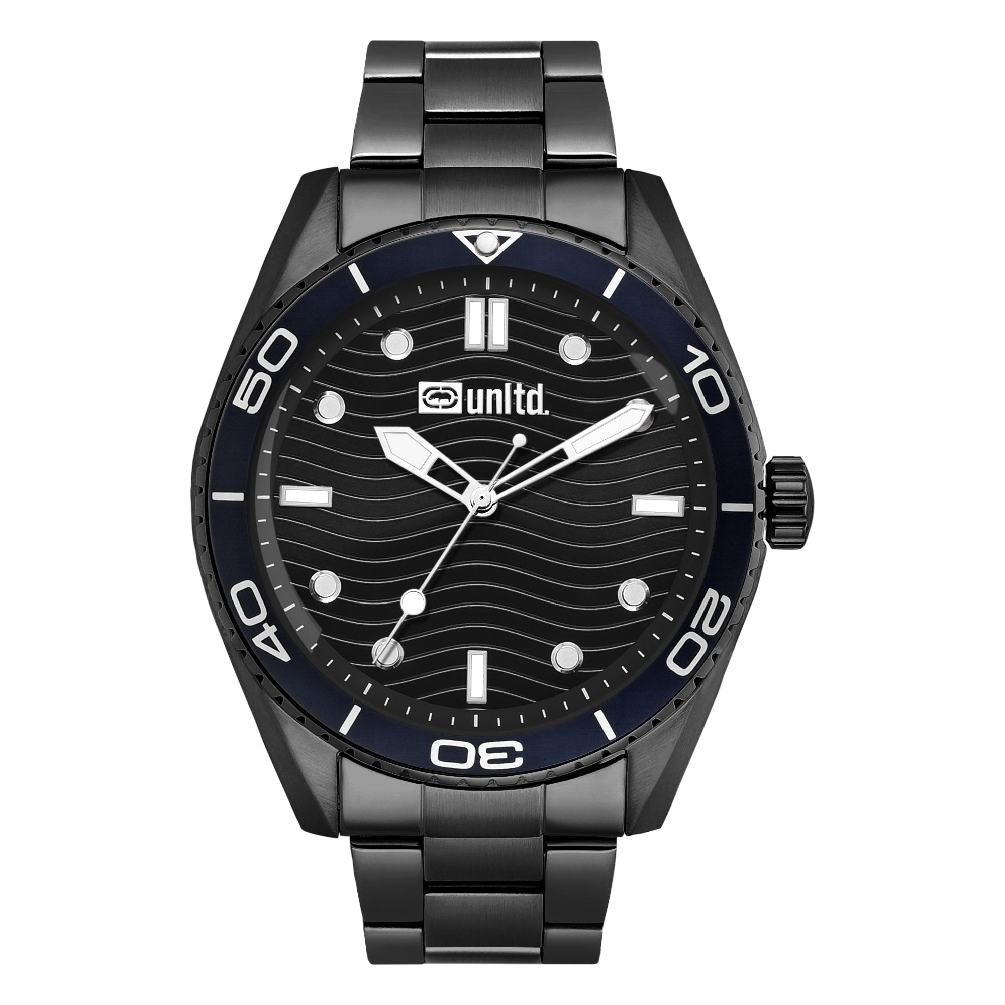 Unltd. By Timex Group Black Round Dial Quartz Analog Men Watch Watch Unltd.