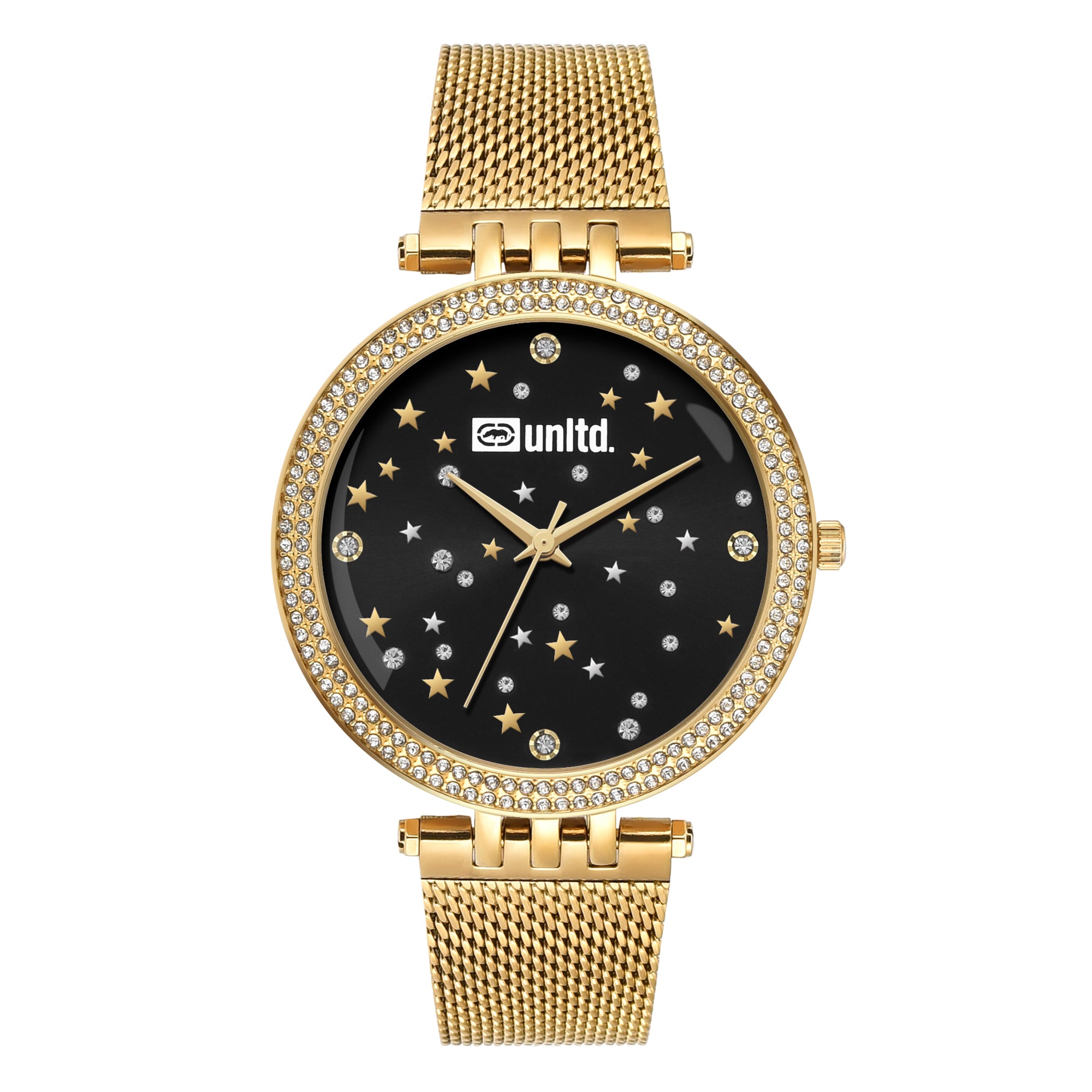 Unltd. By Timex Group Black Round Dial Quartz Analog Women Watch