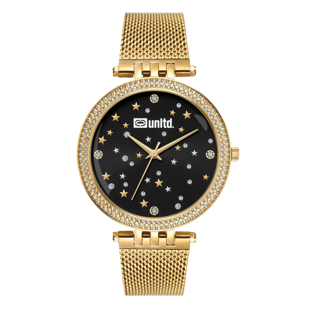 Unltd. By Timex Group Black Round Dial Quartz Analog Women Watch