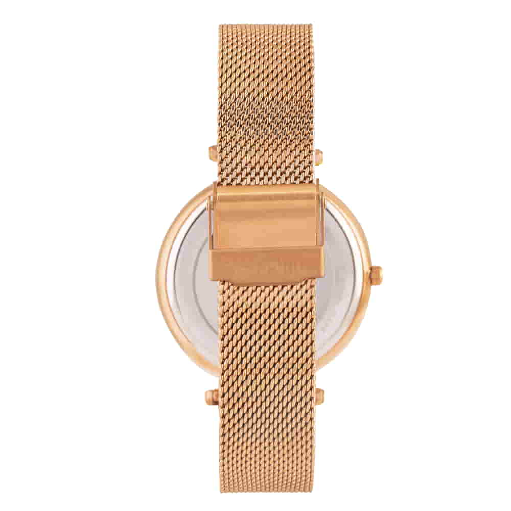 Unltd. By Timex Group Silver Round Dial Quartz Analog Women Watch Watch Unltd.