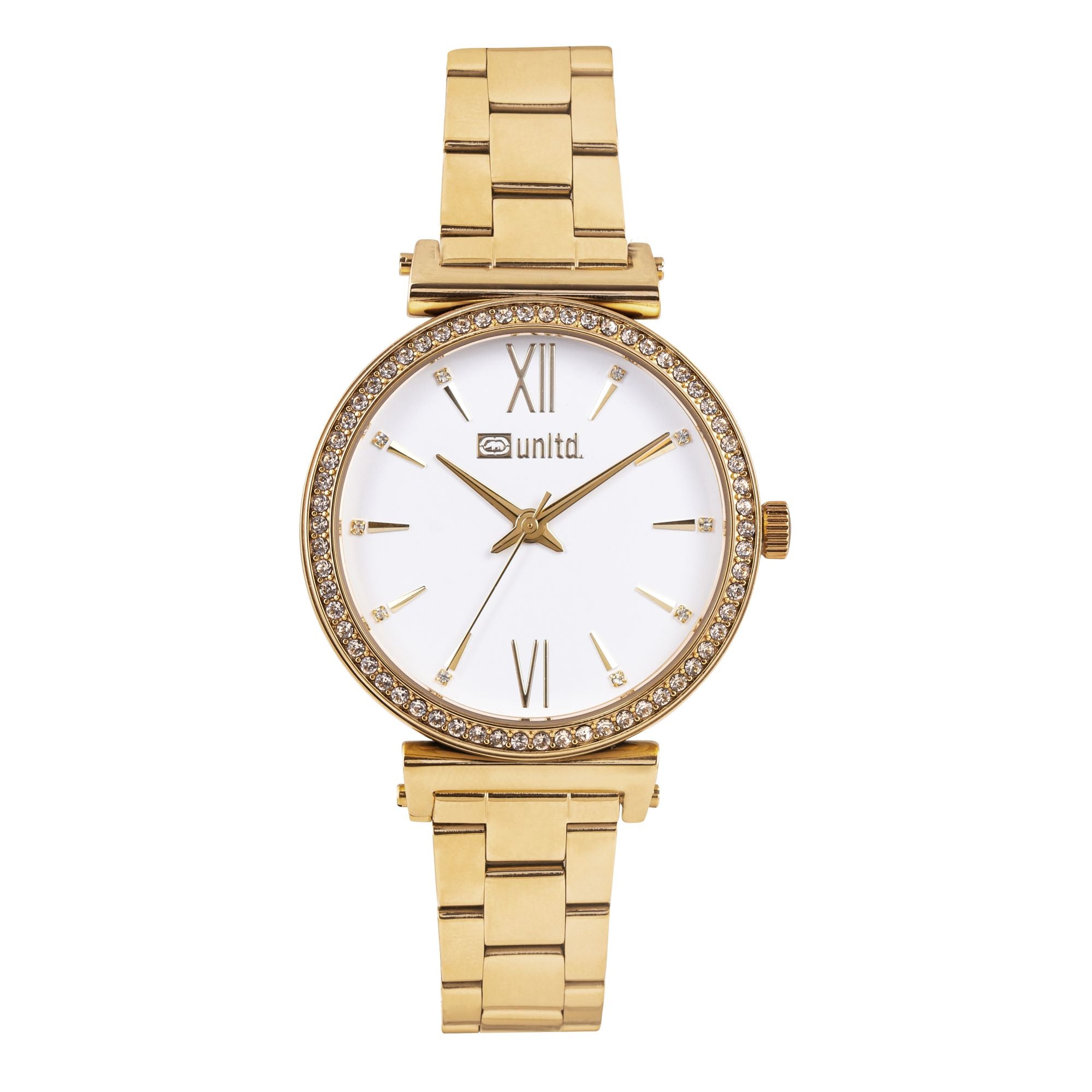 Unltd. By Timex Group Silver Round Dial Quartz Analog Women Watch Watch Unltd.