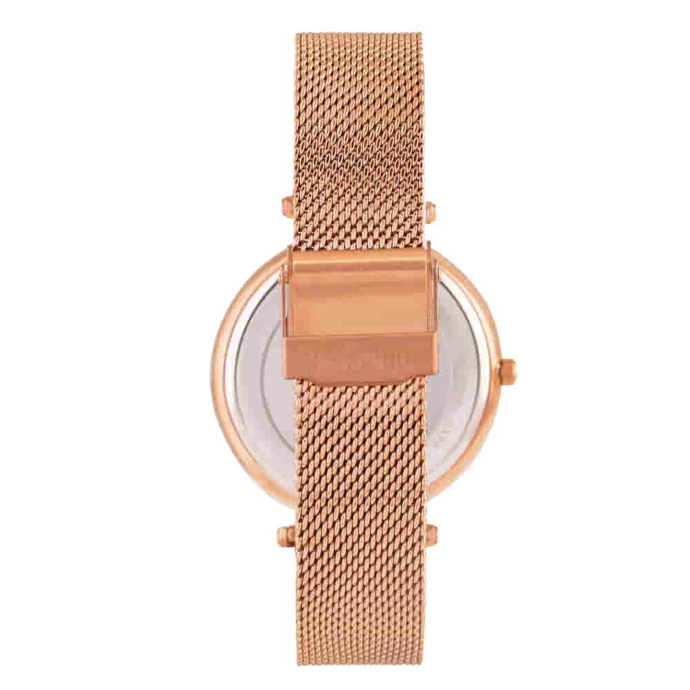 Unltd. By Timex Group Blue Round Dial Quartz Analog Women Watch