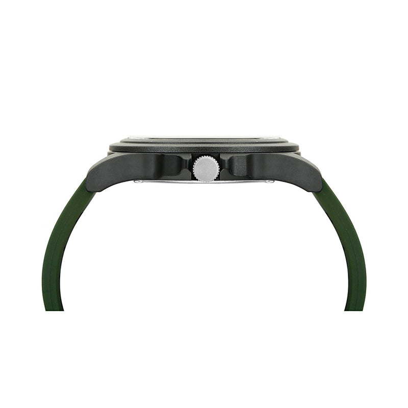 United Colors Of Benetton Black & Green Round Dial Quartz Analog Men Watch Watch United Colors Of Benetton
