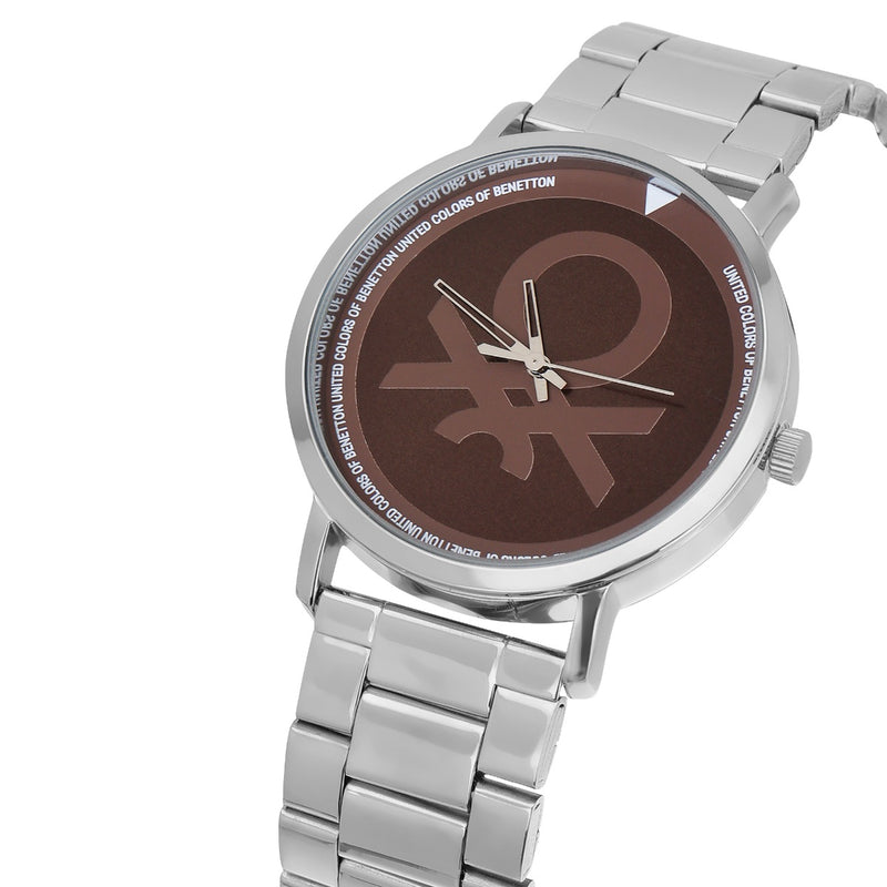 United Colors Of Benetton Red Round Dial Quartz Analog Men Watch Watch United Colors Of Benetton