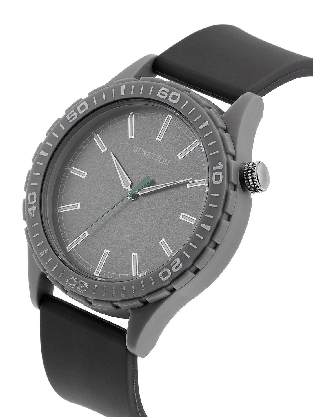 United Colors Of Benetton Iconic Grey Round Dial Analog Men Watch Watch United Colors Of Benetton