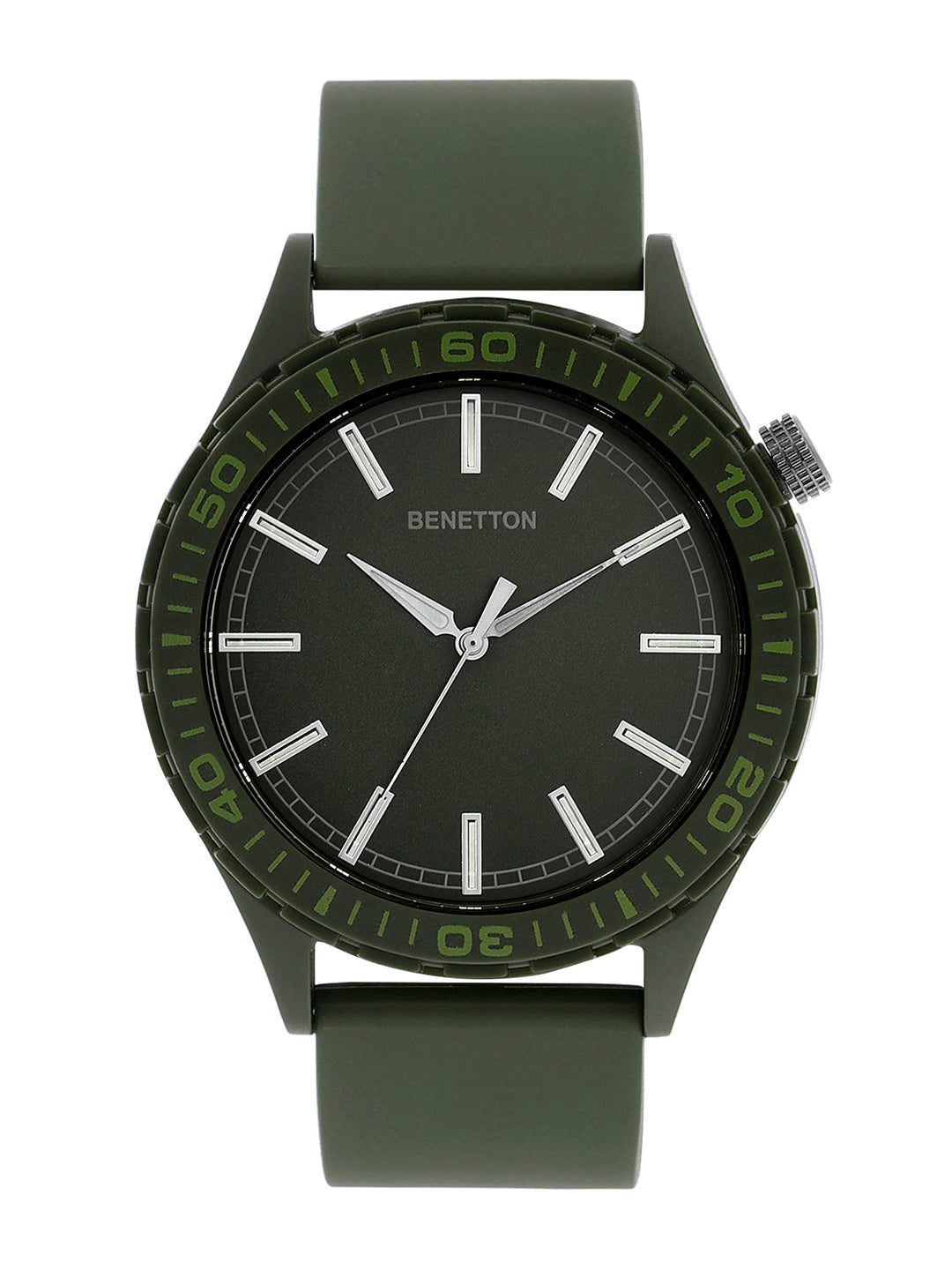 United Colors Of Benetton UWUCG1503 Green Men 46 mm Round Watch