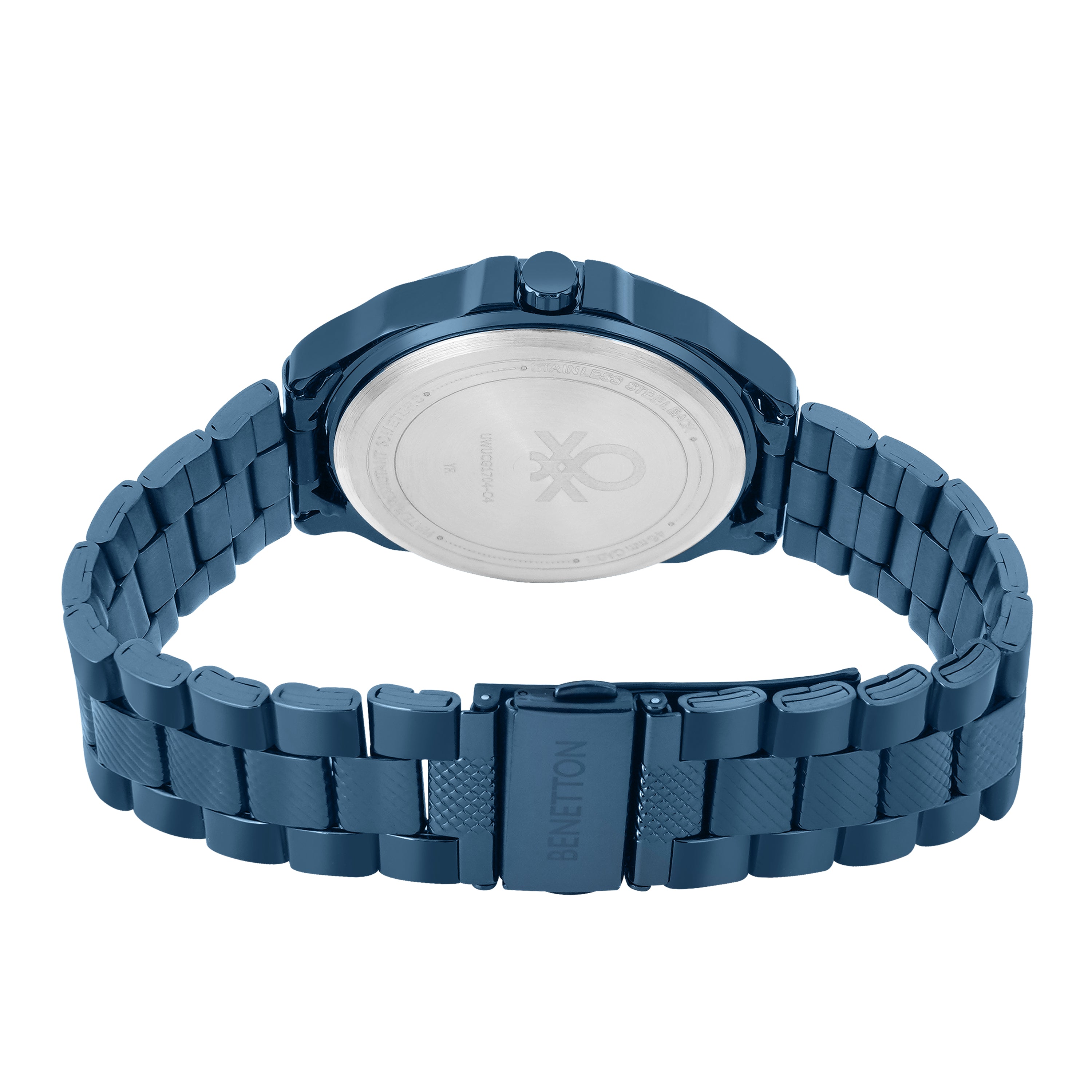 United Colors Of Benetton Blue Round Dial Analog Men Watch