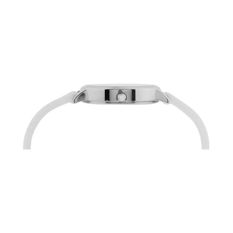 United Colors Of Benetton Silver Round Dial Quartz Analog Women Watch Watch United Colors Of Benetton
