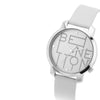 United Colors of Benetton Silver Colored Quartz Analog Women Watch With 36 Case Size
