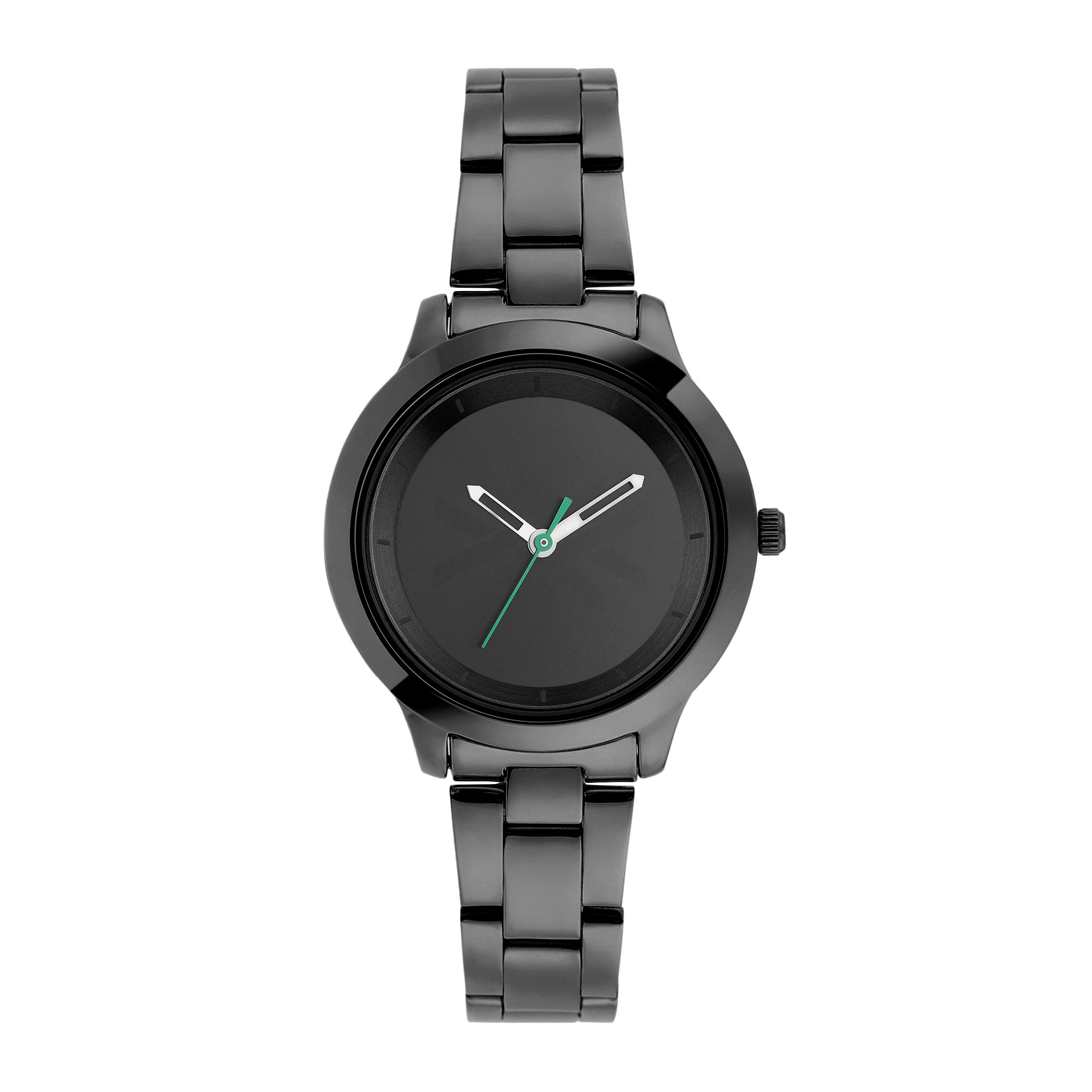 United Colors Of Benetton Black Round Dial Quartz Analog Women Watch Watch United Colors Of Benetton