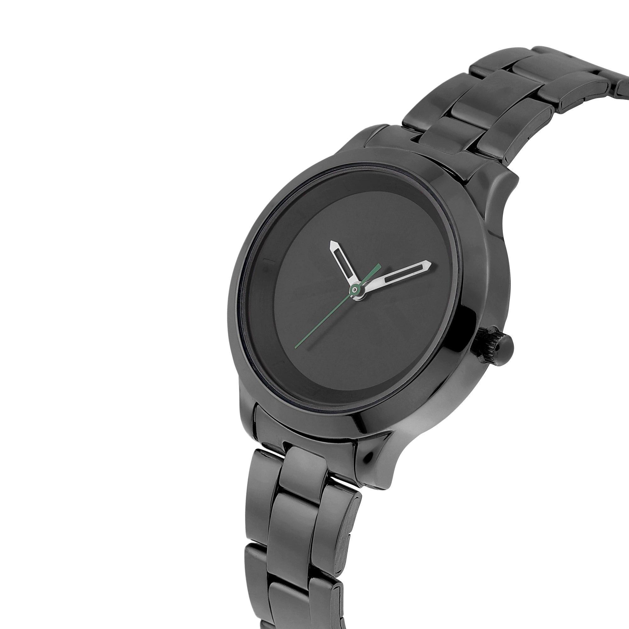 United Colors Of Benetton Black Round Dial Quartz Analog Women Watch Watch United Colors Of Benetton