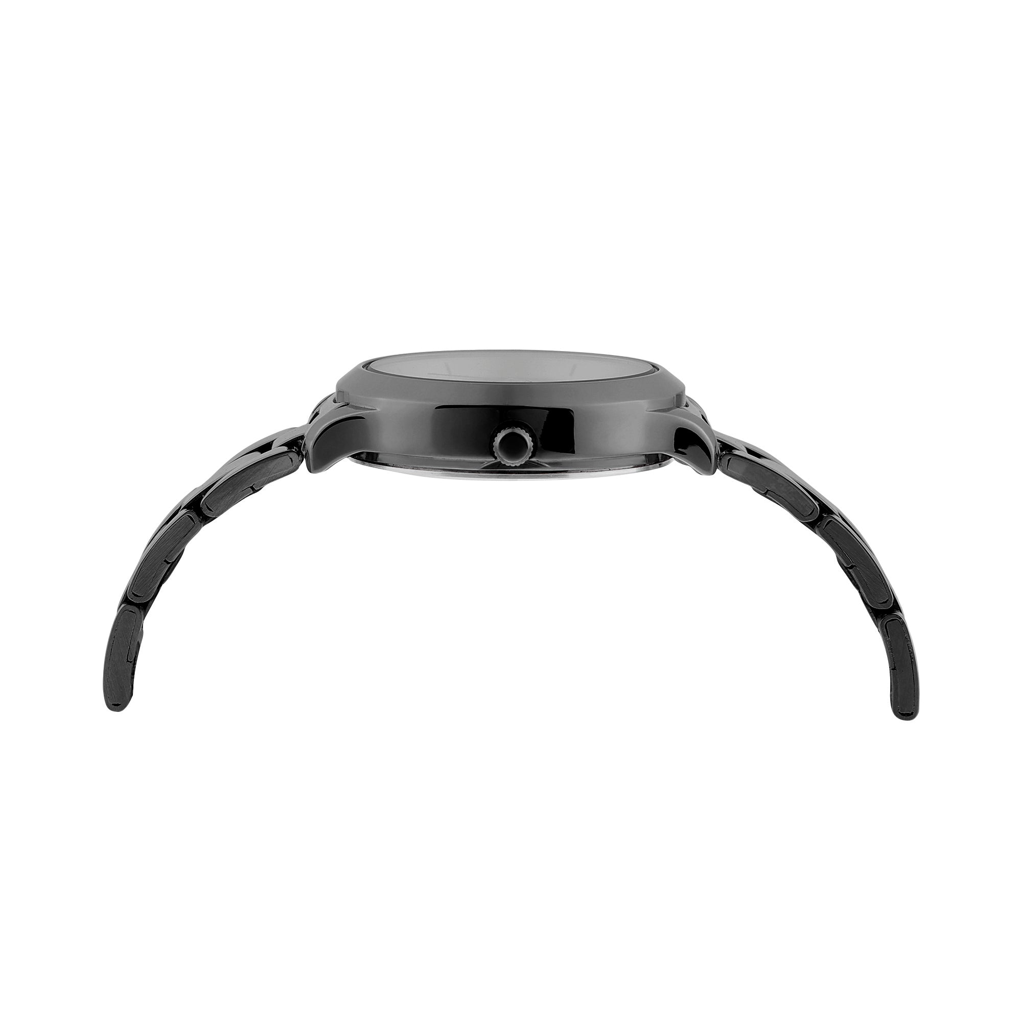 United Colors Of Benetton Black Round Dial Quartz Analog Women Watch Watch United Colors Of Benetton