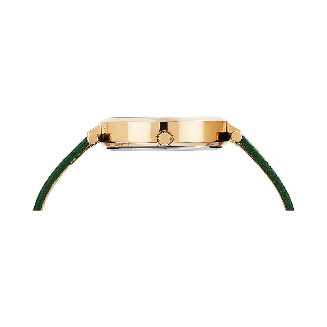 United Colors Of Benetton Leather Green Round Dial Quartz Analog Women Watch