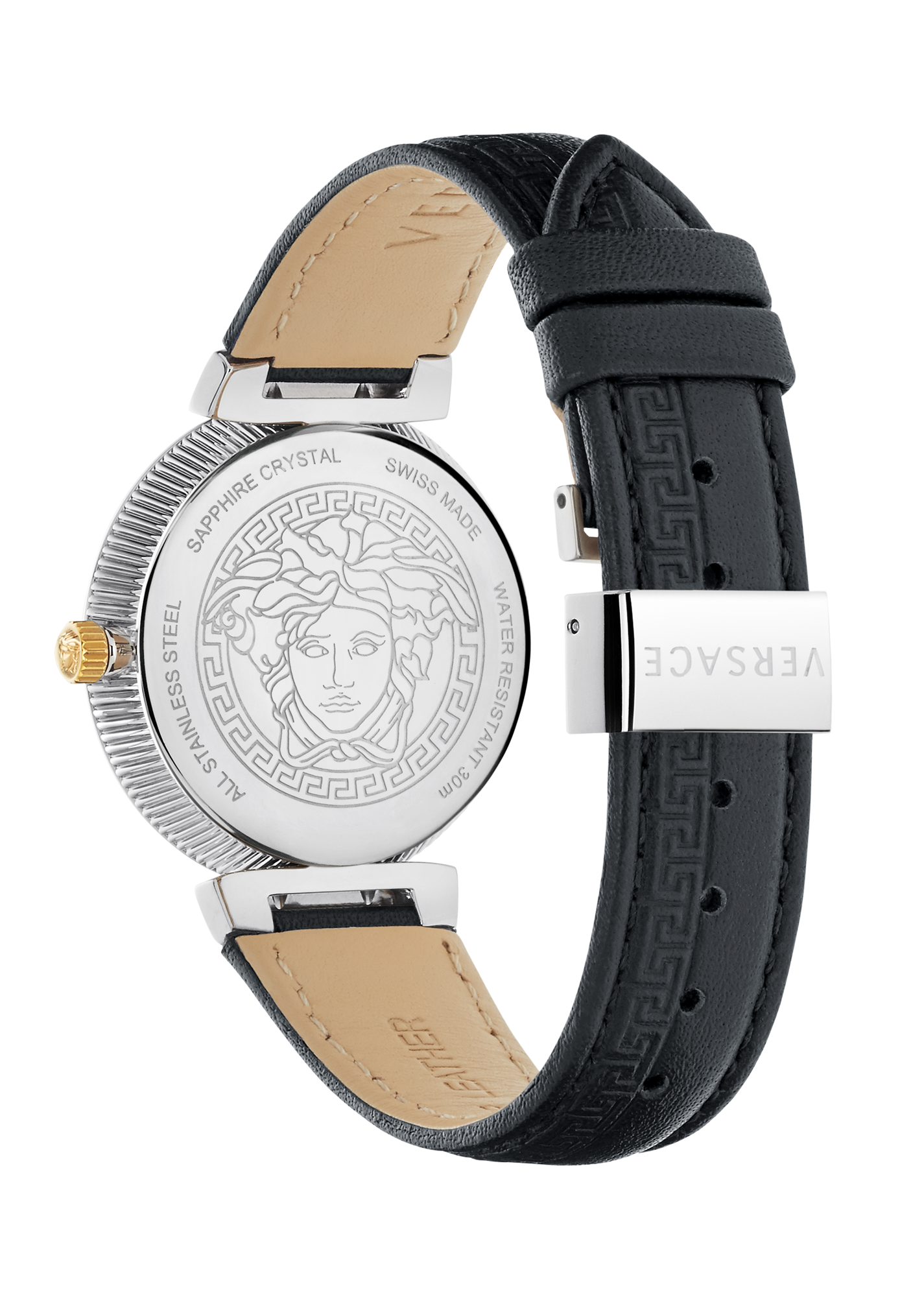 Versace Black Dial Quartz Women Watch