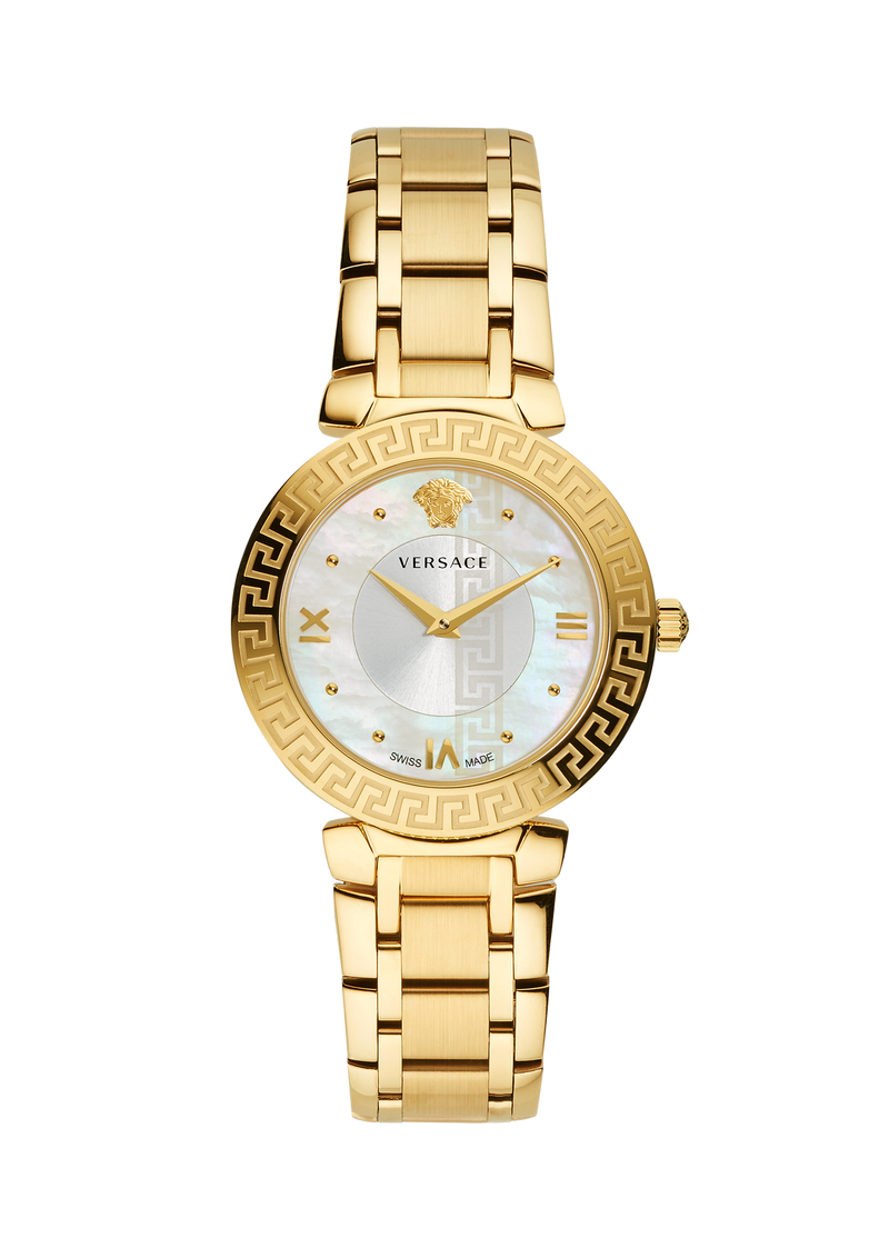 Versace Haliotis Kamtsc MOP White Dial Quartz Women Watch Watch Versace