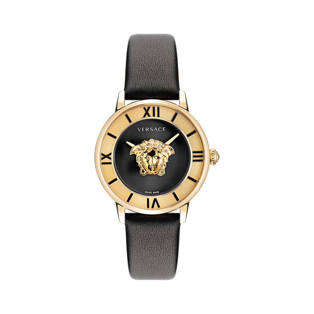 Black deals versace watch