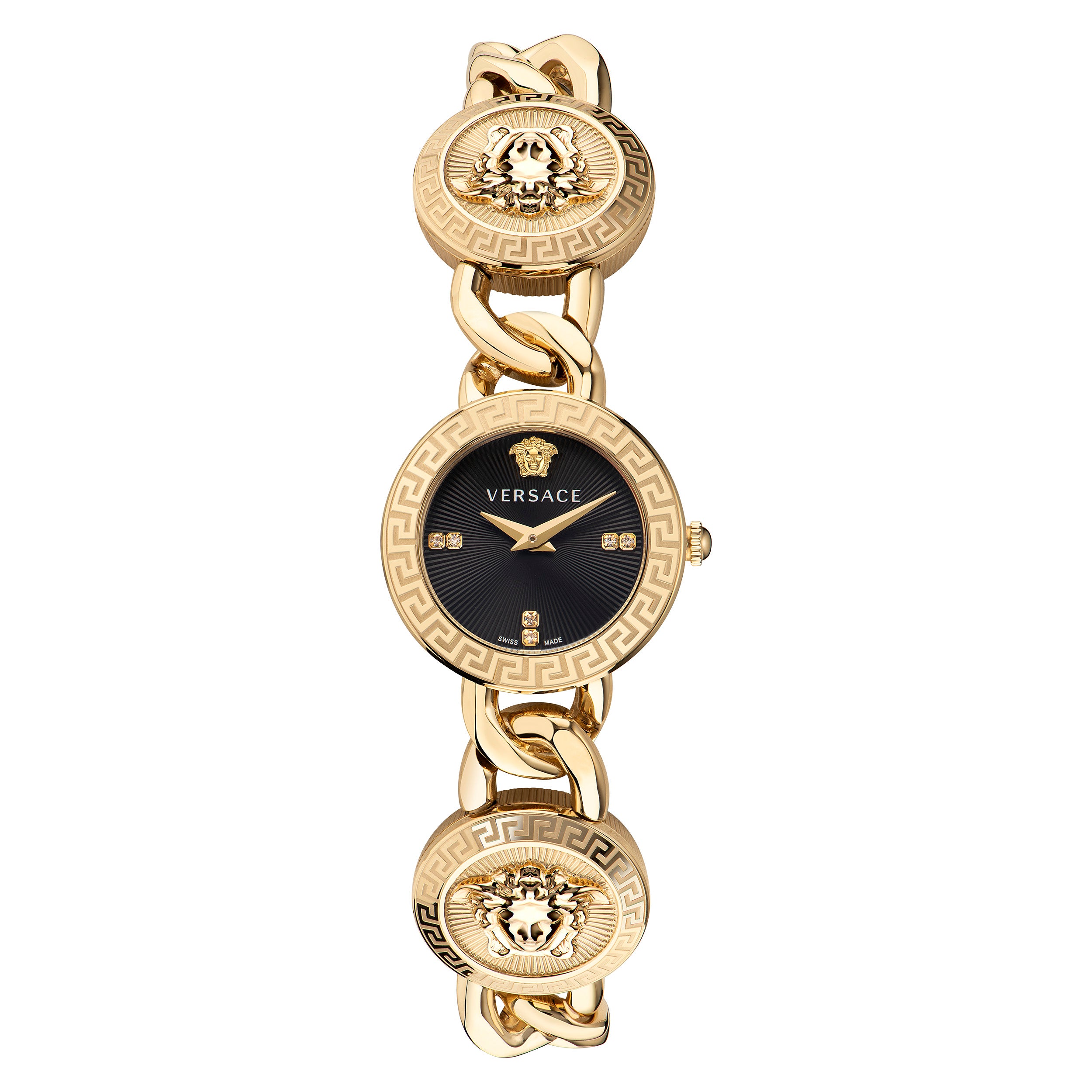 Versace Black Dial Quartz Women Watch
