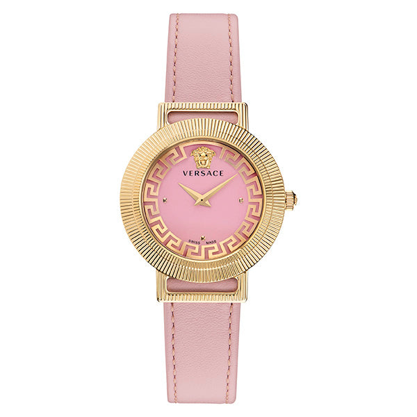 Versace Pink Dial Quartz Women Watch VE3D00222 At JUST WATCHES