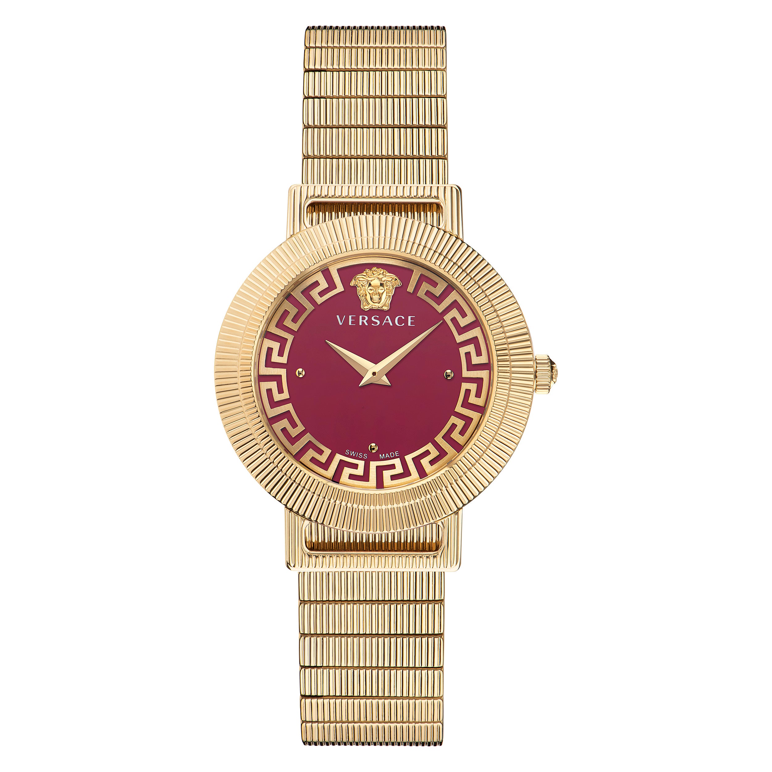 Versace Red Dial Quartz Women Watch - VE3D00622 - At JUST WATCHES