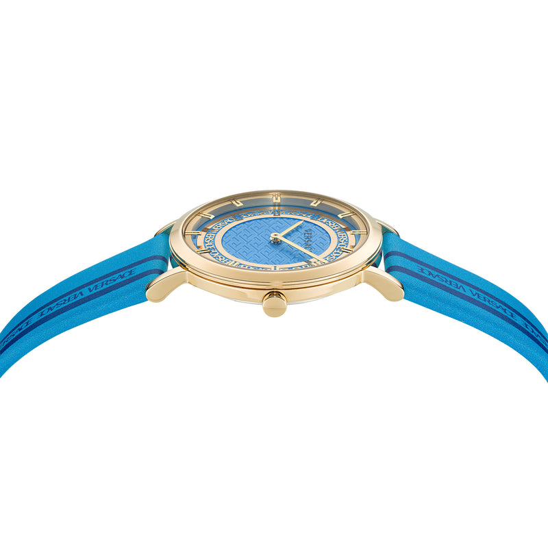 Versace Blue Dial Quartz Women Watch Watch Versace