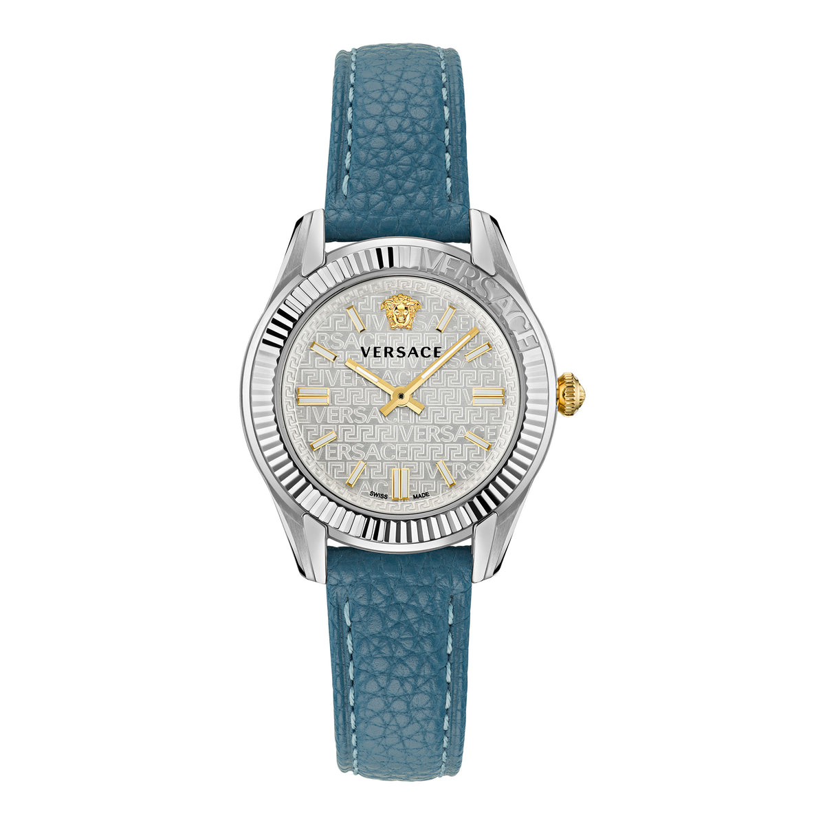 Versace White-Silver Dial Quartz Women Watch