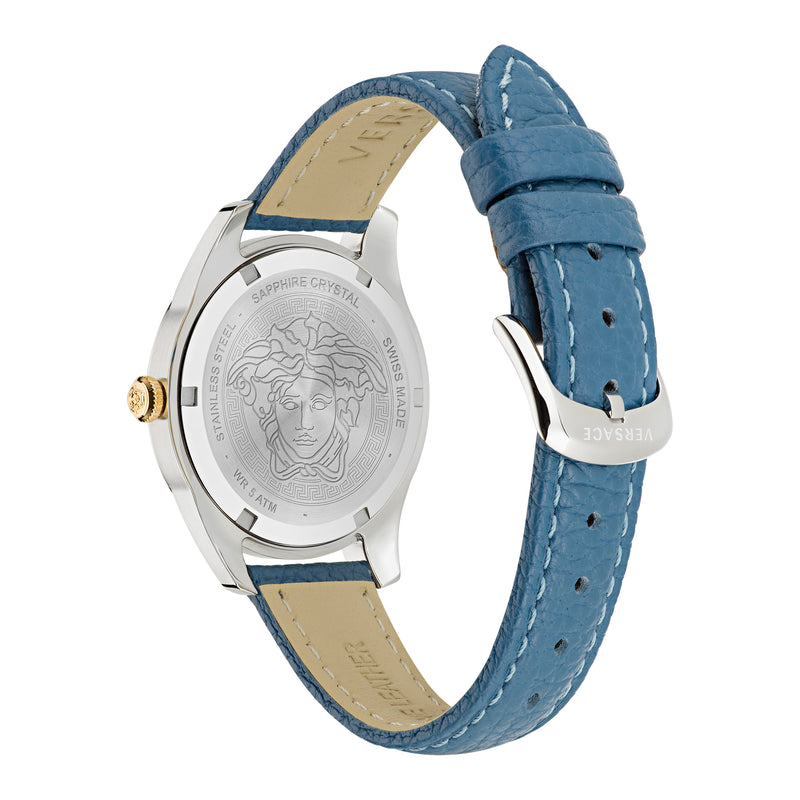 Versace White-Silver Dial Quartz Women Watch Watch Versace