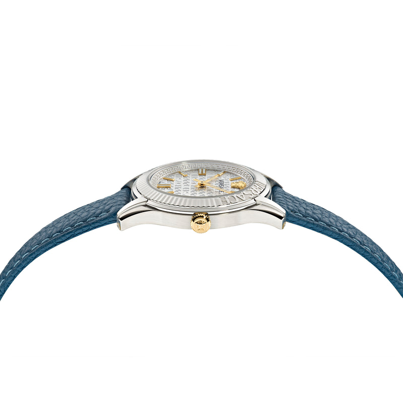 Versace White-Silver Dial Quartz Women Watch Watch Versace