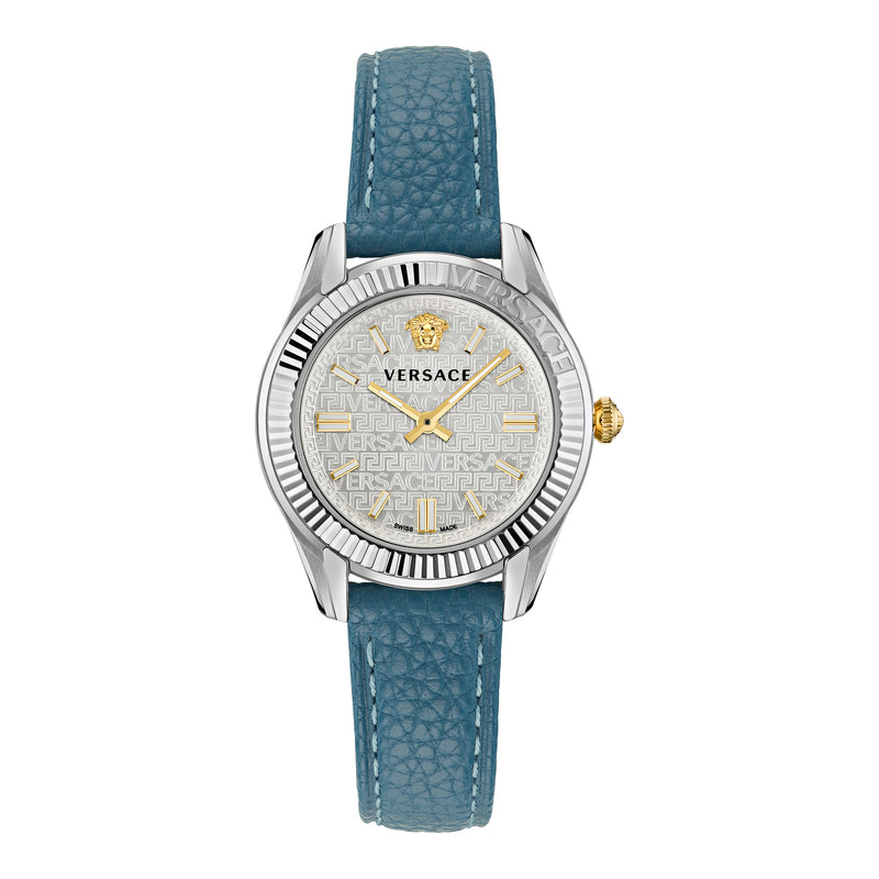 Versace White-Silver Dial Quartz Women Watch Watch Versace