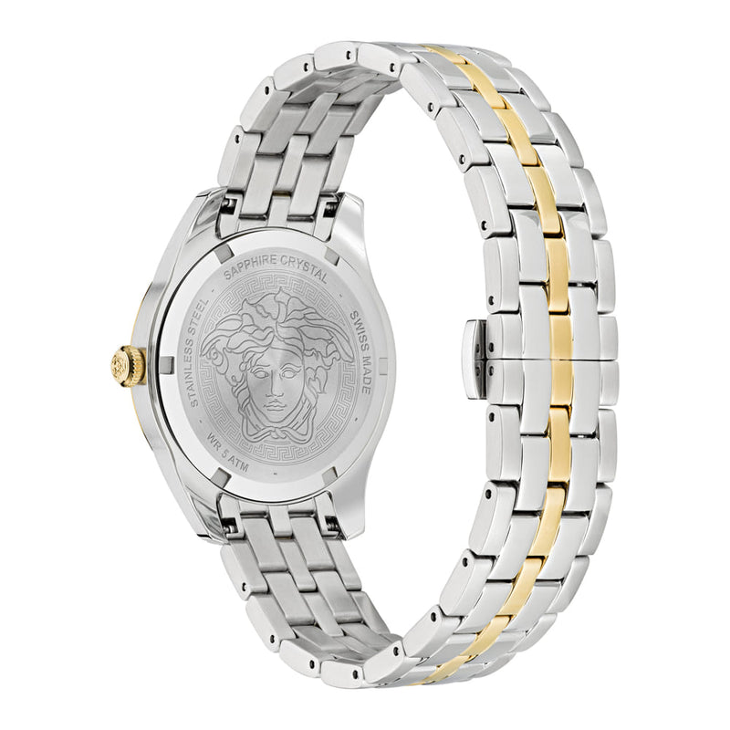 Versace Greca Time Gold Round Dial Quartz Women Watch Watch Versace