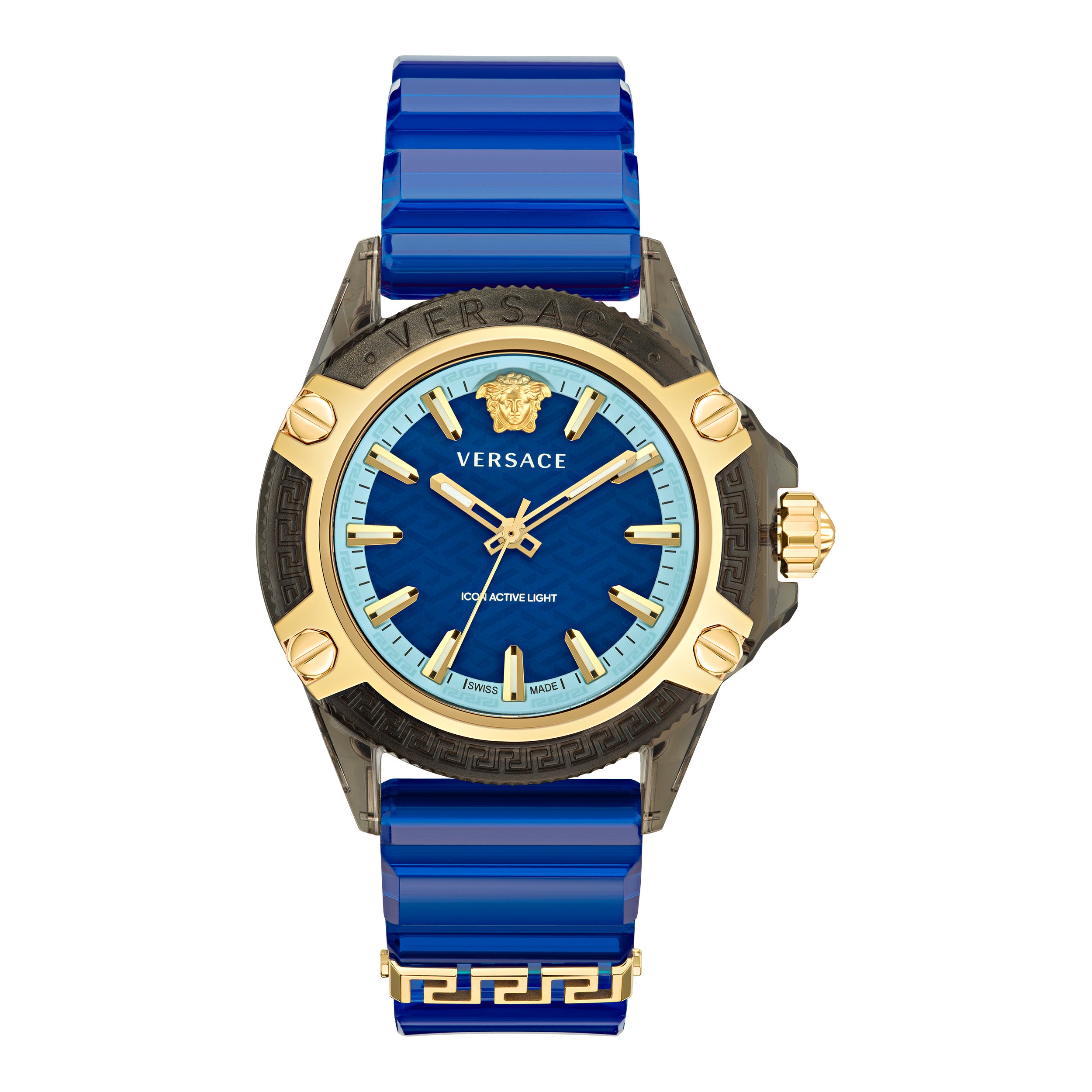 Versace Blue Dial Quartz Unisex Watch