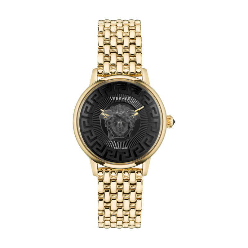 Versace Alchemy Medusa Gold Round Dial Quartz Women Watch Watch Versace