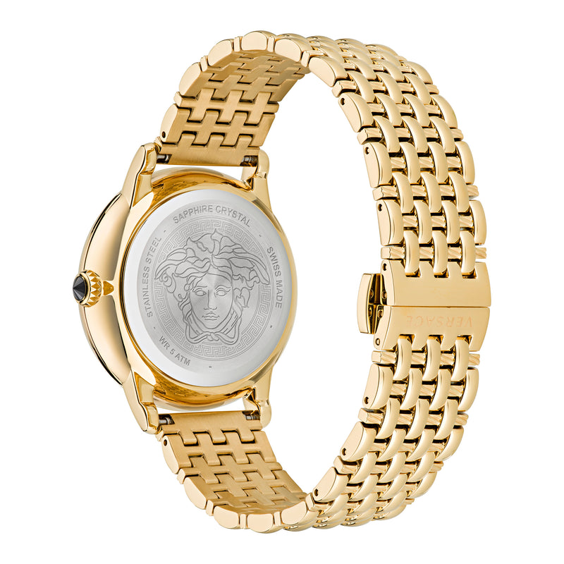 Versace Alchemy Medusa Gold Round Dial Quartz Women Watch Watch Versace