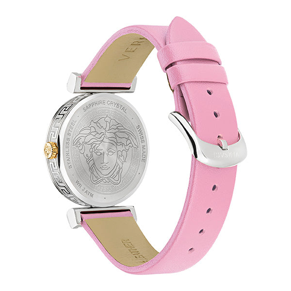 Versace Pink Dial Quartz Women Watch Watch Versace